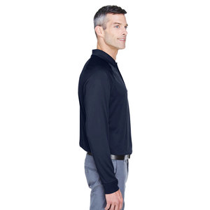 Vente en gros de polos en coton 180G à séchage rapide pour hommes, polos à manches longues pour hommes - Product Image 6