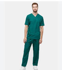 Batas de paciente unisex de mezclilla Jaicotton de la mejor calidad, hechas a medida, con detección de agujas, plazo de entrega de muestra de 7 días para uso médico - Product Image 4