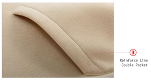 Sweats à capuche unisexe en coton mélangé surdimensionné pour hommes avec motifs imprimés solides - Product Image 5