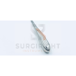 Surgiright CURETTE DE FUSION SPINALE ORTHOPÉDIQUE ALLEMANDE ANGLED 8 Coupe ovale coudée Instruments orthopédiques approuvés CE ISO par Surgiright - Product Image 5