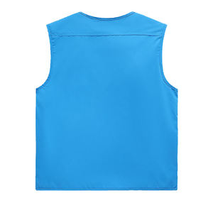 เสื้อกั๊กตกปลาทรงหลวมสำหรับผู้ชาย รับสกรีนโลโก้และปรับขนาดได้ ระบายอากาศดี ใส่สบาย เหมาะสำหรับผู้ชาย - Product Image 2