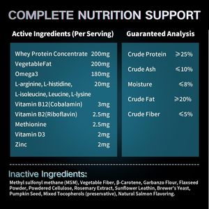 OEM ODM Bully <span class=keywords><strong>Max</strong></span> - Suplemento Diario para Aumentar Masa Muscular y Peso en Perros - Product Image 6