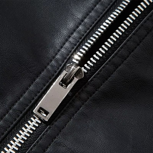 Chaqueta de Cuero para Motociclista, Ropa de Invierno de Moda, Venta en Línea, Chaqueta de Cuero de Alta Calidad con Diseño Único para Hombre - Product Image 6