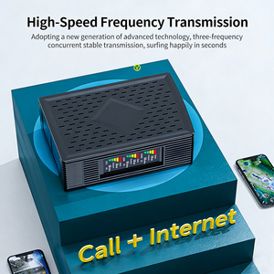 Amplificador y Repetidor de Señal GSM 4G 3G de Tres Bandas de Frecuencia para Uso Doméstico con Cobertura de hasta 300m y Antenas Interiores/Exteriores - Product Image 3