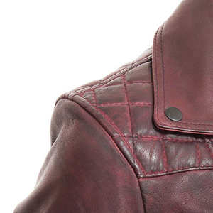 New Latest Arrivals Street Style New Fashion Women Leather Jacket | Top Quality <b>Product</b> Women Leather Jackets For Online Selling - Product Image 5