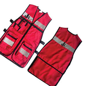 เสื้อกั๊กสะท้อนแสงความปลอดภัยสูง ผลิตจากโพลีเอสเตอร์ ได้รับการรับรองมาตรฐาน EN ระบายอากาศได้ดี เหมาะสำหรับทุกเพศ ใช้ในงานก่อสร้าง ปี 2025 - Product Image 4