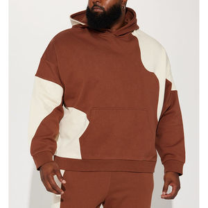 Sudadera con Capucha Extra Grande para Hombre, 100% Algodón, 500 g/m², Logotipo Personalizado, Impresión Puff, Talla Grande XS, Invierno, Suministro al por Mayor, con Capucha, XL - Product Image 2