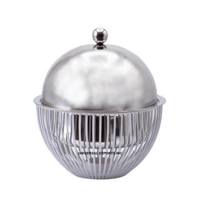 Stainless Steel <b>Food</b> <b>Warmer</b> Customized Finished Handmade Designer Casserole Wedding Decorative <b>Food</b> Supplies Hotpot - Product Image 4