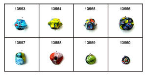 Superventas, cuentas de cristal de Murano de tendencia, pulsera de joyería innovadora tipo horno, iluminación decorativa, diseño creativo - Product Image 4