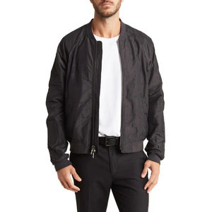 Chaqueta Bomber Formal de Manga Larga para Hombre, Personalizada al por Mayor, de Alta Calidad, con Frente Genuino, Impermeable y Cortavientos para Primavera - Product Image 5