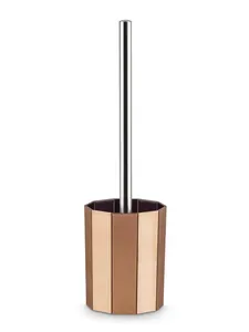 Brosse de toilette élégante avec support différent en alliage de métal et brosse de toilette résistante à la rouille et support pour la toilette de l'hôtel à la maison - Product Image 2