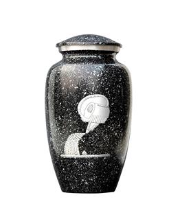 Handmade Urnสําหรับเถ้าเผาCremation Urnสําหรับเถ้าฝังคอนเทนเนอร์สําหรับศพมนุษย์อนุสรณ์ผู้ใหญ่งานศพUrn - Product Image 1