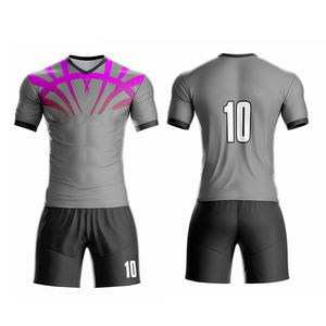 Diseño personalizado secado rápido 100% poliéster impresión por sublimación fútbol Kits completos equipo de entrenamiento ropa deportiva para hombres y mujeres - Product Image 5