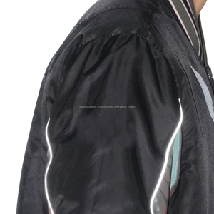 Veste bomber en satin, vestes universitaires, vestes de baseball universitaires, vente en gros OEM, vêtements pour hommes en vrac, broderie vierge, soie, baseball - Product Image 5