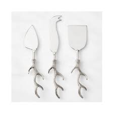 Cuchillo de acero inoxidable Natural para queso, Juego de 4 piezas, esparcidores de mantequilla, uso hecho a mano, producto en oferta - Product Image 5