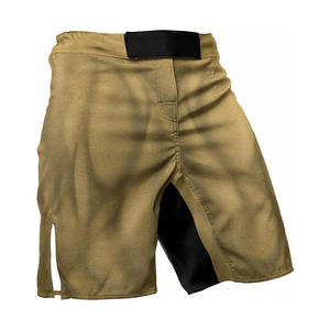 Shorts de Muay Thai Personalizados al por Mayor, Pantalones Cortos de Kickboxing y MMA para Hombre, Transpirables, de Secado Rápido, Ligeros, de Poliéster en la Parte Delantera - Product Image 3