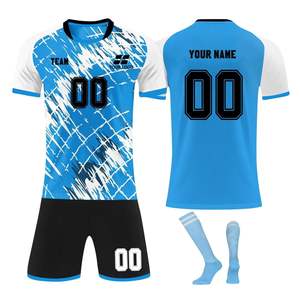 Lo mejor del uniforme de fútbol Precios al por mayor Uniforme de ropa deportiva cómoda de alta calidad. - Product Image 3