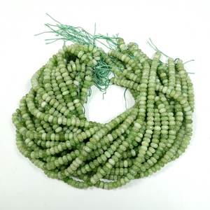 Green Shaded Quartz Rondelle Beads 8mm Gemstone Strand for <b>Bracelet</b> Necklace Jewelry Making Bestselling Gemstone Beads 2026 - Product Image 5