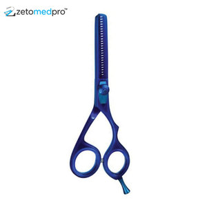 Ciseaux à cheveux professionnels en acier inoxydable gravés pour l'amincissement des cheveux - Product Image 4