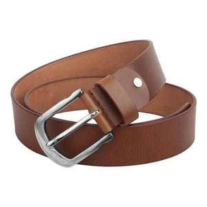 Ceinture à boucle pour hommes Ceintures personnalisées en cuir véritable Logo personnalisé Couleur personnalisée - Product Image 1