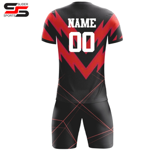 Factory Made Latest Sublimation Design Football Training Uniform Soccer Sports Sets <b>Kits</b> High Quality Customized Soccer Uniform - Product Image 4