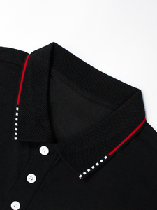 Polo uni pour hommes personnalisé Vêtements décontractés fabriqué avec un tissu de haute qualité Toutes les couleurs personnalisées disponibles - Product Image 3