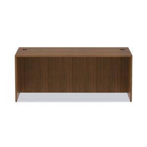 Alera VA217236WA Mueble de recepción recto de la serie Valencia de 71 pulgadas. X 35.5 Pulgadas X 29.63 Pulgadas Muebles de Oficina Modernos y Duraderos de Madera de Nogal - Product Image 2