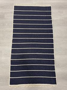 Alfombra turca Kilim Reversible de estilo moderno, alfombra de algodón tejido plegable de alta calidad, lavable antideslizante para uso doméstico para suelo de niños - Product Image 4