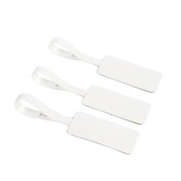 Étiquette de luxe miniature en matériau PET UHF NFC RFID pour bijoux (boucles d'oreilles, colliers, bracelets), étiquette découpée résistante à l'eau
