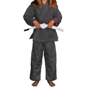 Niños ligero BJJ Gi entrenamiento de verano Brasileño Jiu Jitsu Kimono personalizado algodón niños uniformes de artes marciales - Product Image 2