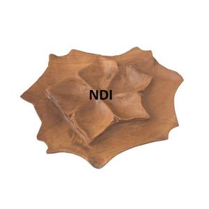 Plateau de service de petit déjeuner en métal fait main finition blanche pour événements fêtes et service de restauration - Product Image 5