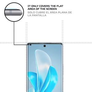 อุปกรณ์ป้องกันหน้าจอ V29 5G กันกระแทกทนทานและดูดซับแรงกระแทก - Product Image 4