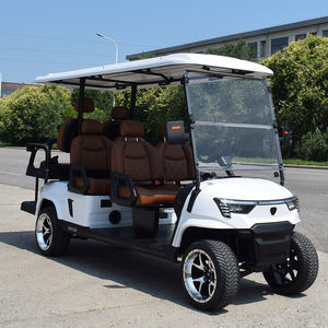 Vente en gros de voiturettes de golf électriques utilitaires européennes, voiturettes de golf 6 places, buggy de golf de luxe - Product Image 1