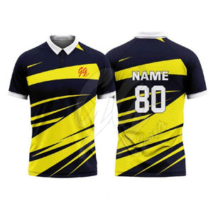 Nouvelle collection de maillots de cricket personnalisés avec motif personnalisé, sublimation, respirant, léger, séchage rapide - Product Image 1