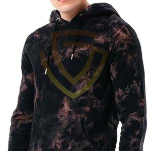 Ensemble de jogging en molleton technique délavé pour hommes grande taille, survêtement à capuche d'hiver avec étiquette privée, motif uni - Product Image 1