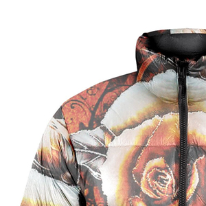 Veste matelassée en toile enduite imperméable pour homme, personnalisable en gros, avec service OEM - Product Image 3