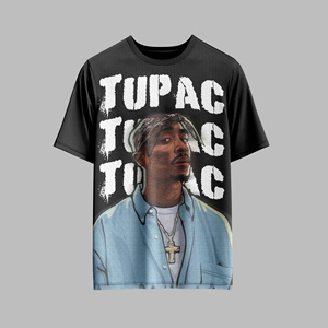 Streetwear T-shirt surdimensionné en coton lourd Logo personnalisé OEM Commande en gros - Product Image 2