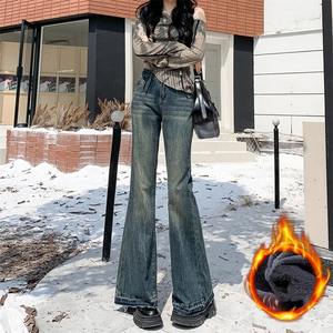 กางเกงผ้ายีนส์ซักได้คุณภาพสูงของผู้หญิงกางเกงผ้าฝ้าย100% พรีเมี่ยมกางเกงขายาวระบายอากาศออกแบบได้ตามต้องการ - Product Image 2