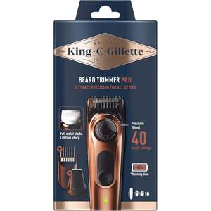 Recortadora de Barba Eléctrica para Hombre con 40 Ajustes de Longitud de Cabello y Cuchilla de Acero Inoxidable, con Cable e Impermeable IPX7 - Product Image 6