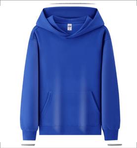 เสื้อฮู้ดผ้าฝ้าย100% ใส่ได้ทั้งชายและหญิงสไตล์ลำลองฤดูหนาวลายพื้นผ้าฟลีซระบายอากาศได้ดีด้านหน้าพิมพ์ดิจิตอลบริการ OEM - Product Image 6