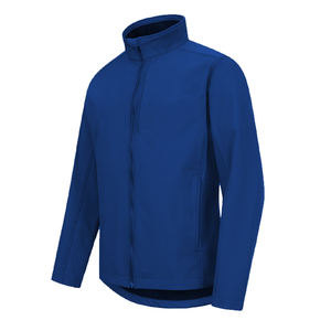 <b>Men's</b> Soft Shell Warm Winter Fleece <b>Jacket</b> in Solid Color Customize with Embroidery Screen and Digital Printing Sublimation - Product Image 5