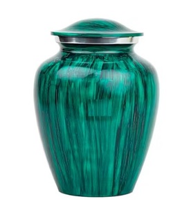 Urnes funéraires de qualité supérieure au prix de gros Urne funéraire en métal pour cendres humaines au design classique - Product Image 5