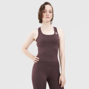 Gilet de sport Burgundy Pro pour les entraînements, tissu tricoté respirant - Product Image 1