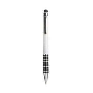 Penna Girevole Personalizzata in Alluminio e Plastica, Gadget Promozionale - Product Image 3