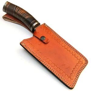 Cuchillo de Cocina Multifuncional JEXMOO, Hecho a Mano, de Acero Inoxidable, con Funda de Cuero - Product Image 2