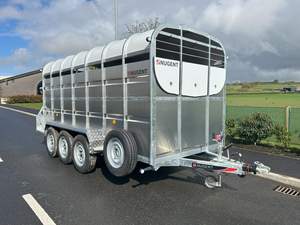 Remorque basculante électrique LIVESTOCK Nugent Tipper 2001-3000 kg 10 pi 2 x 5 pi 11 Taille 12 x 6 Taille 8 pi2 x 5 pi7 - Product Image 2