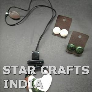 Patrón único, cuentas de resina grandes, joyería de alto acabado, regalo para mujer, collar de figura de fiesta, accesorios de joyería de boda, India de SCI - Product Image 3