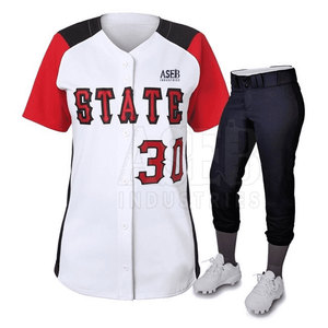 Venta caliente Uniforme de béisbol en precio al por mayor Uniforme de béisbol de alta calidad para hombres - Product Image 1