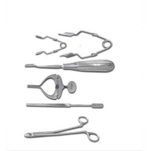 Kit de cataratas quirúrgicas de acero inoxidable con soporte de fuente de alimentación manual, instrumento técnico de clase a la venta, estante de características, 21 Uds. - Product Image 2