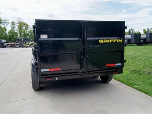 รถพ่วงไฮดรอลิกแบบคอห่าน 7x12 ฟุต ด้านข้าง 4 ฟุต 2 เพลา 6K เกียร์ รับประกัน 1 ปี ใช้งานได้หลากหลายสำหรับรถแทรกเตอร์ การขนส่งทางการเกษตร 5 เมตร - Product Image 4